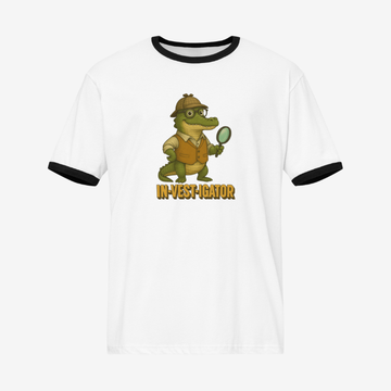 The InVESTigator ringer t-shirt